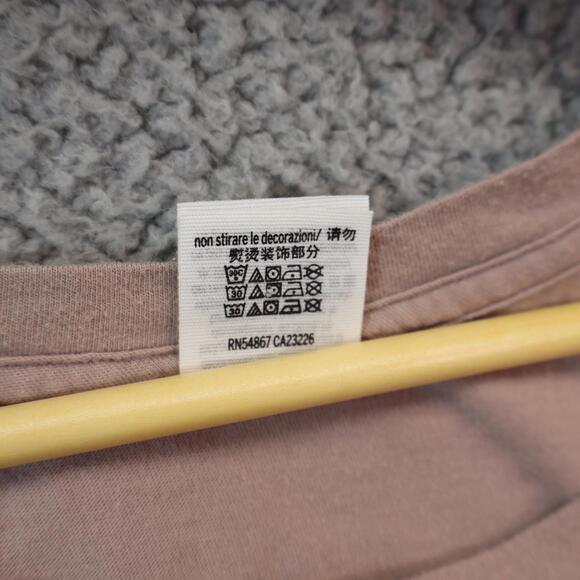 PINK Sequins Logo Scoop Neck Sleeveless Muscle TankTop Large - Picture 10 of 11